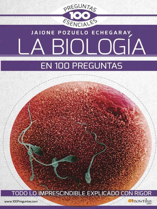 Imagen de portada de La Biología en 100 preguntas